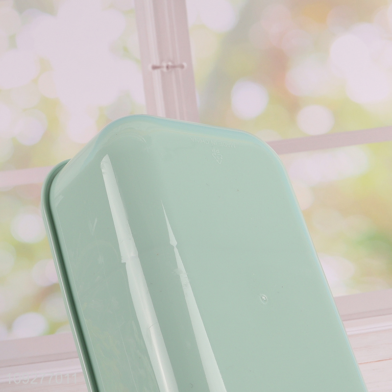 Online wholesale 1100ml plastic food container lunch box with tableware