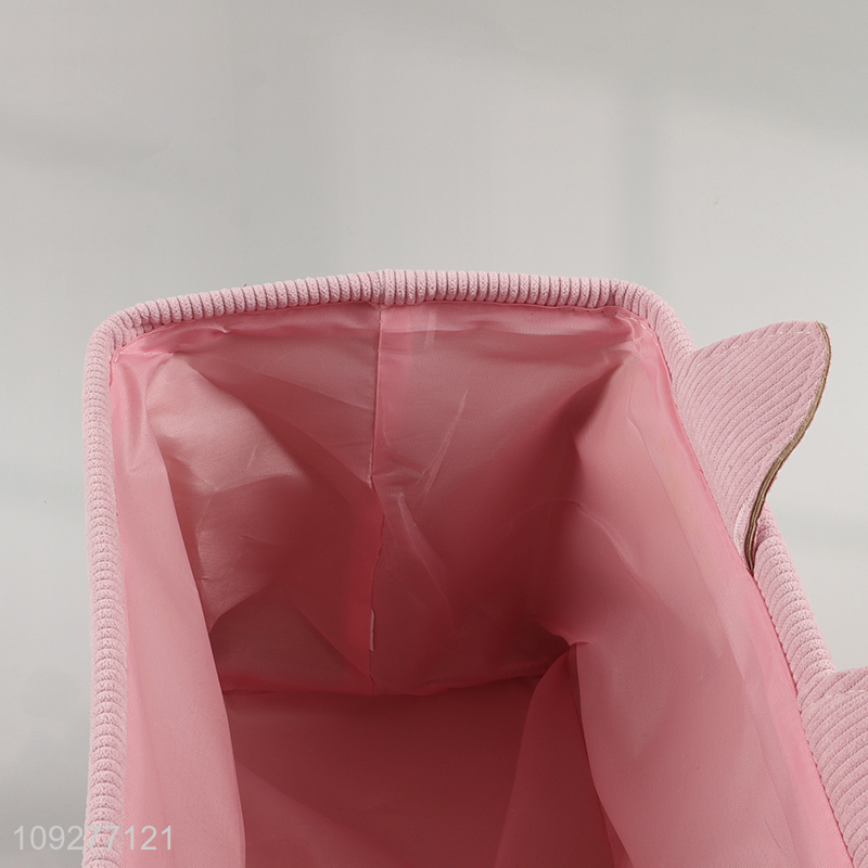 China factory cartoon home storage basket storage container for sale