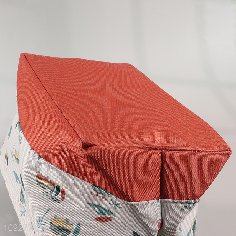 Hot selling polyester storage basket storage container with handle