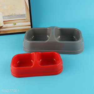 Good quality plastic pet feeder pet bowl pet supplies
