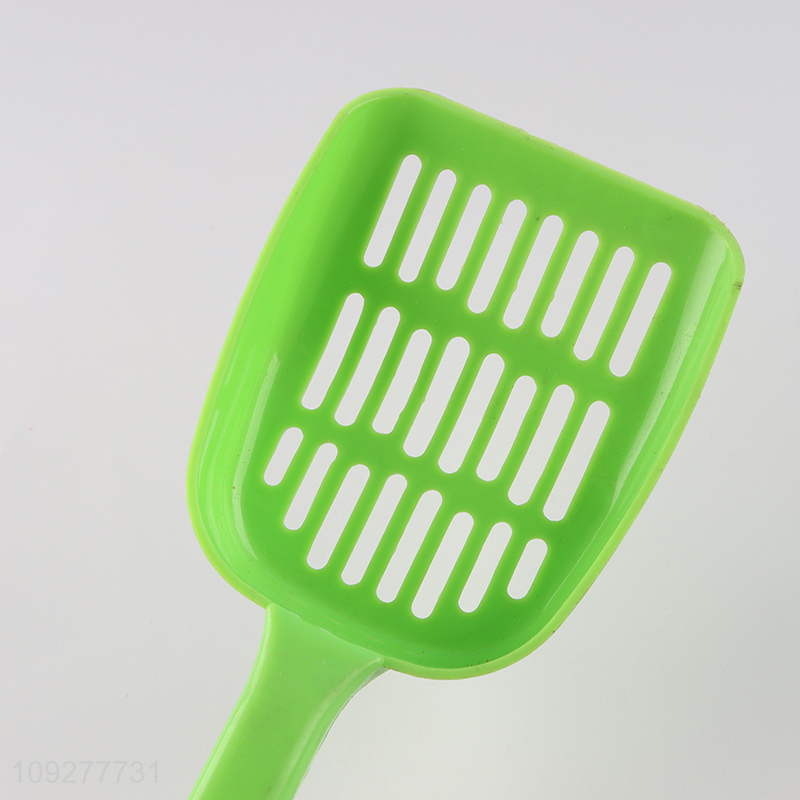 Low price plastic pet pooper scooper cat litter scoop wholesale