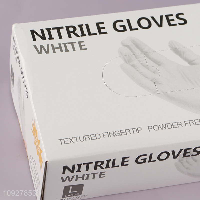 Top selling powder free disposable nitrile gloves wholesale