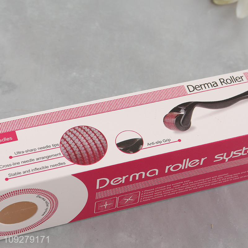 Wholesale 540 Pins Derma Roller Stretch Marks Microneedling Derma Roller