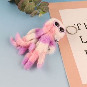 Top products portable cartoon plush keychain bag pendant