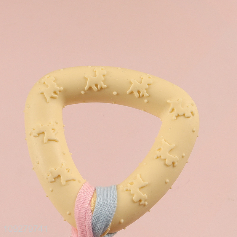 Hot selling tpr pet chew toys teething toys pet interactive toys
