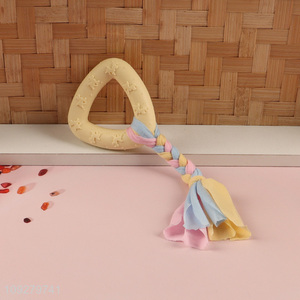 Hot selling tpr pet chew toys teething toys pet interactive toys