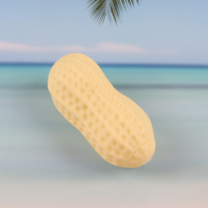 Good sale peanut shape tpr pet chew toys teething toys