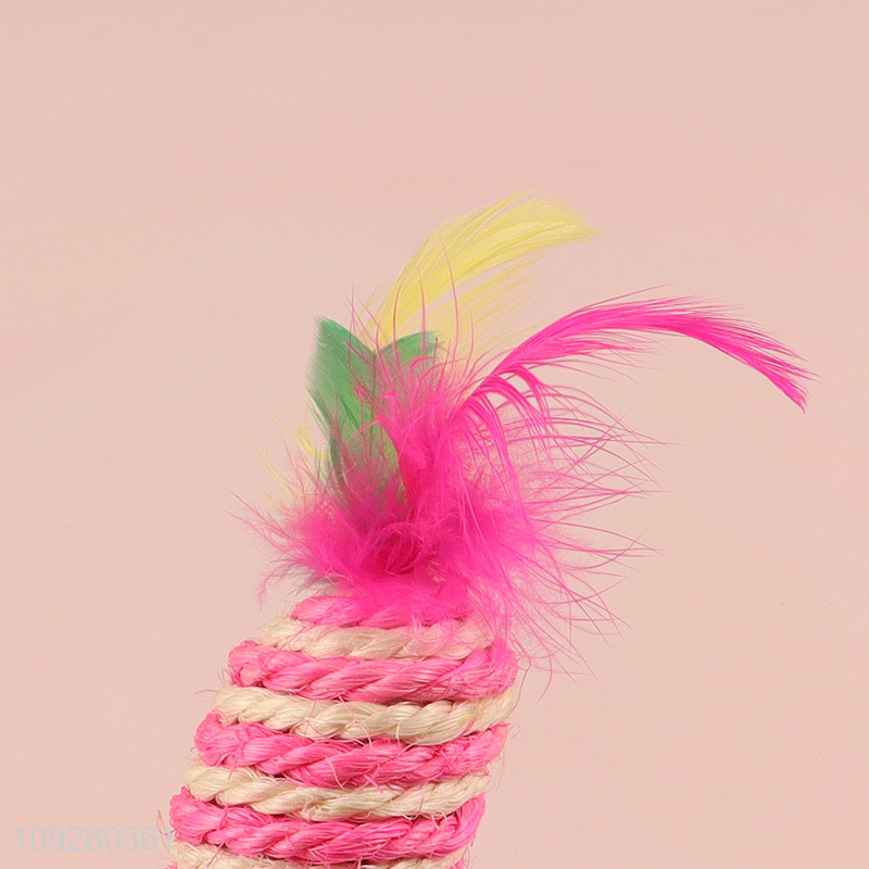 Good sale mouse shape pet interactive toy cat teaser toy