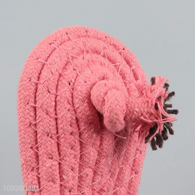 Hot products slippers shape pet chew toys teething toys