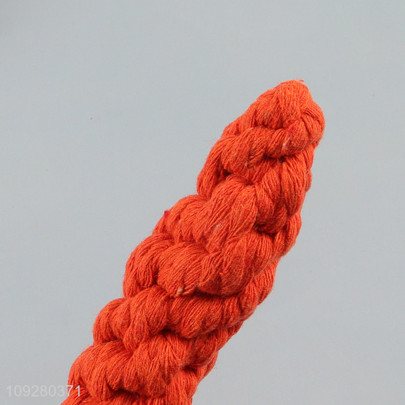 New product carrot shape pet chew toys teething toys