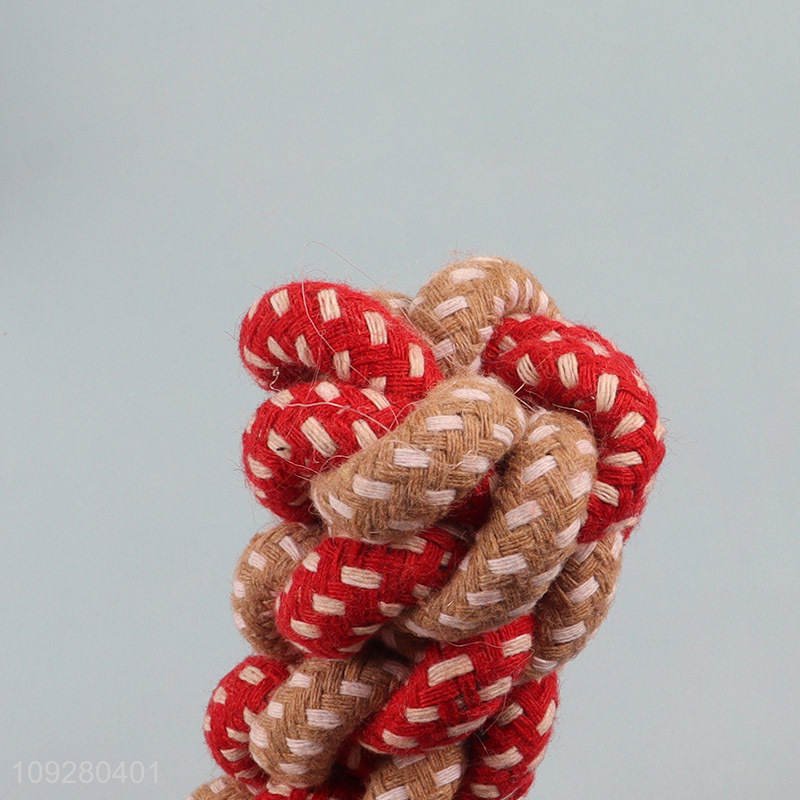 New arrival cotton rope pet chew toys teething toys