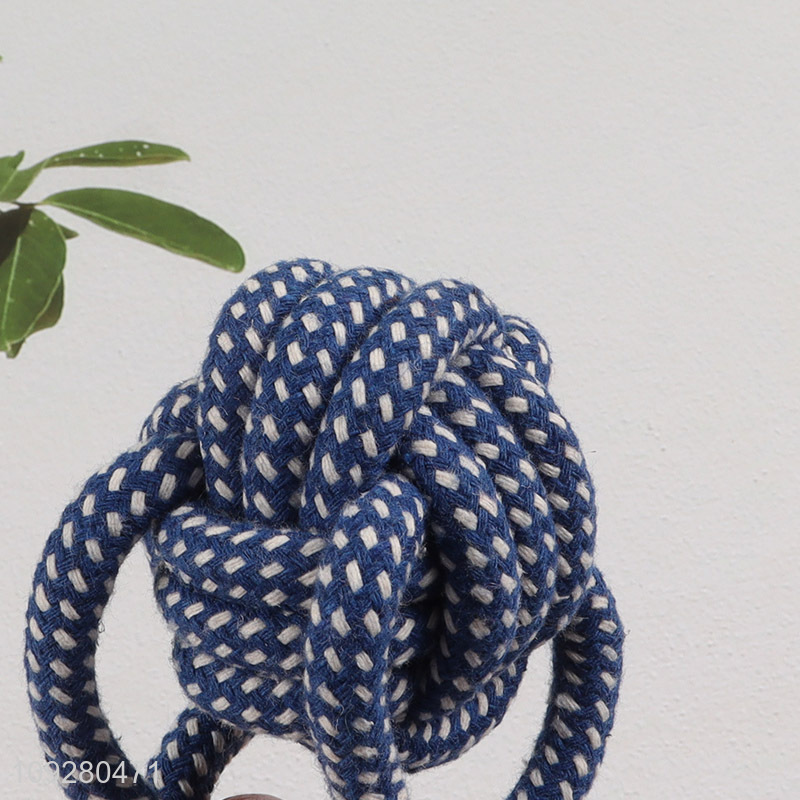 China supplier cotton rope pet chew toys teething toys for sale