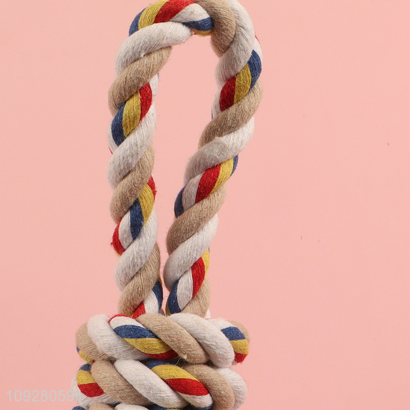 Popular products pet chew toys teething toys cotton rope toys