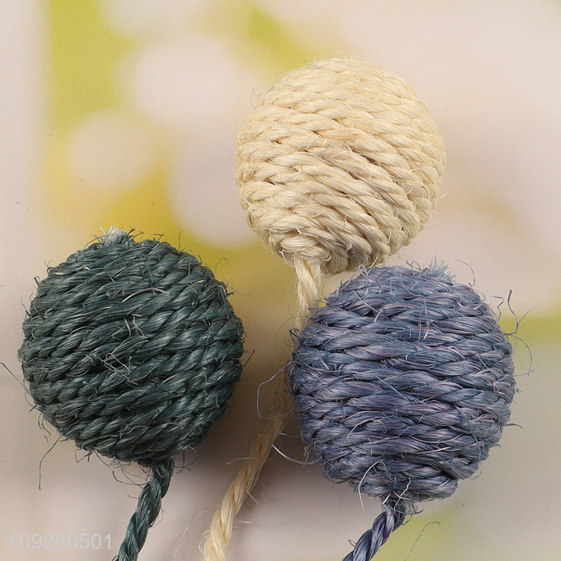 Latest products cotton rope pet chew toys teething toys