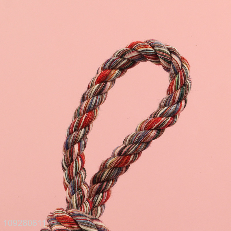Top quality pet chew toys teething toys pet cotton rope toys
