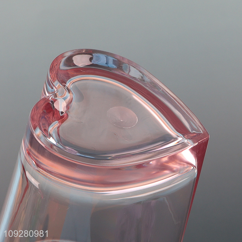 Hot selling heart shape glass beer glasses shot glasses wholesale