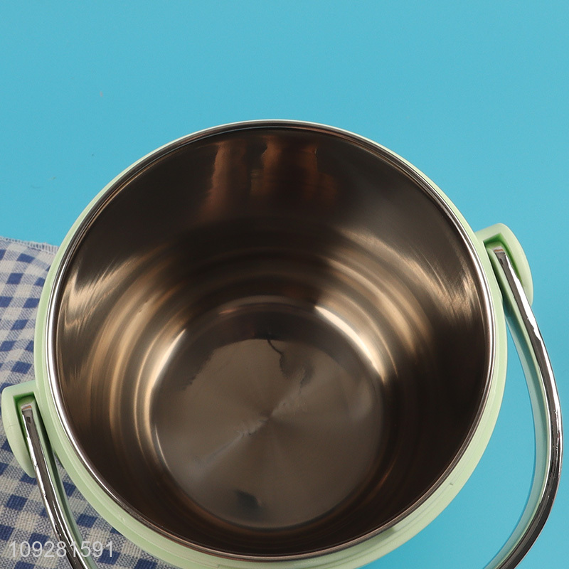 China factory 1800ml stainless steel lunch box with handle