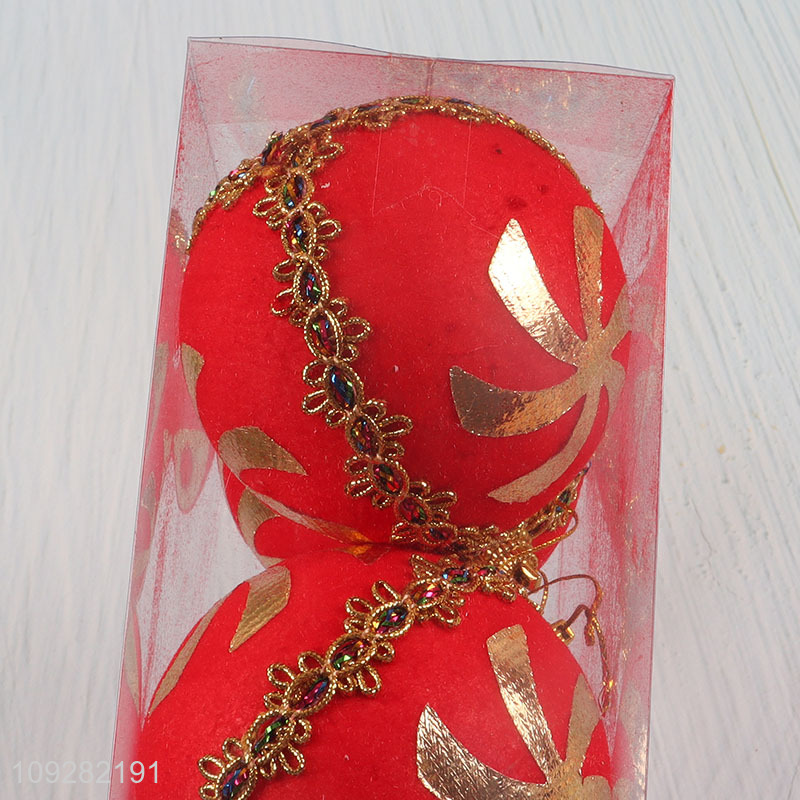 China products 4pcs christmas decoration christmas ball for sale