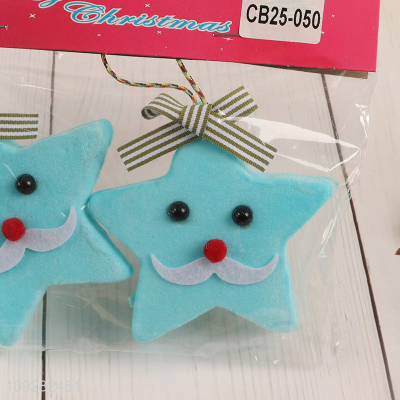 Good quality foam star christmas hanging ornament decoration