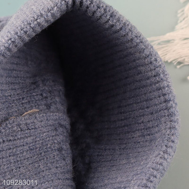 Top selling multicolor fashion knitted hat beanies hat wholesale