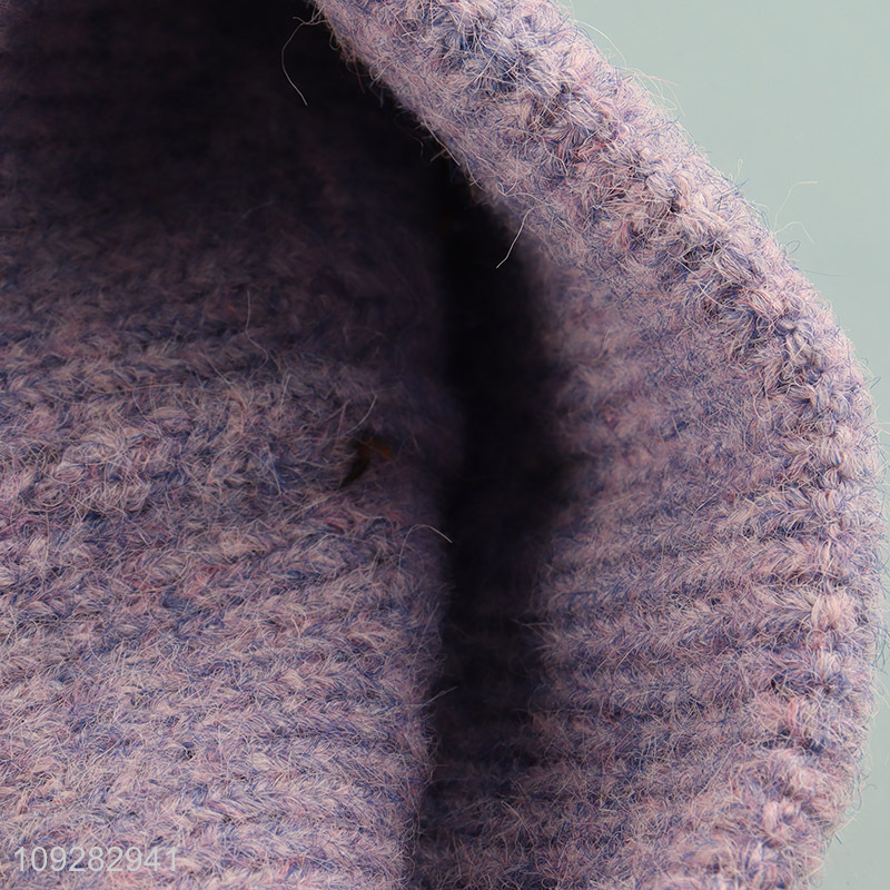 New arrival comfortable warm knitted hat beanies hat for winter