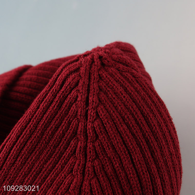 Top quality fashion knitted hat beanies hat for winter