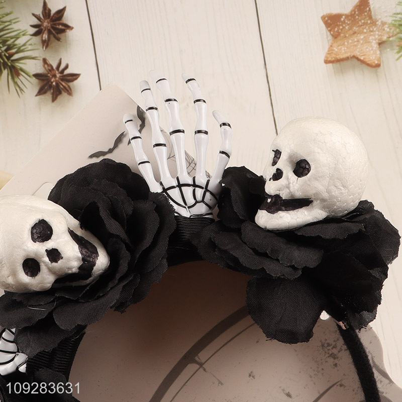 China supplier skull Halloween series hair hoop hair accessories