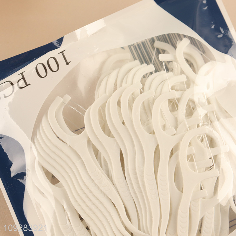 Good selling 100pcs personal care dental floss set