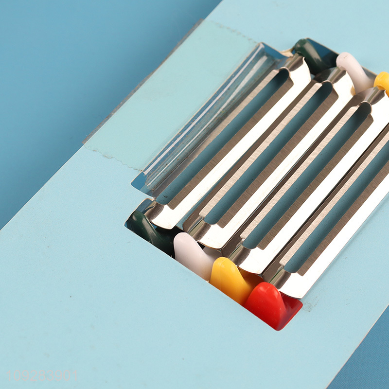 Latest products 4pcs kitchen gadget vegetable peeler for sale