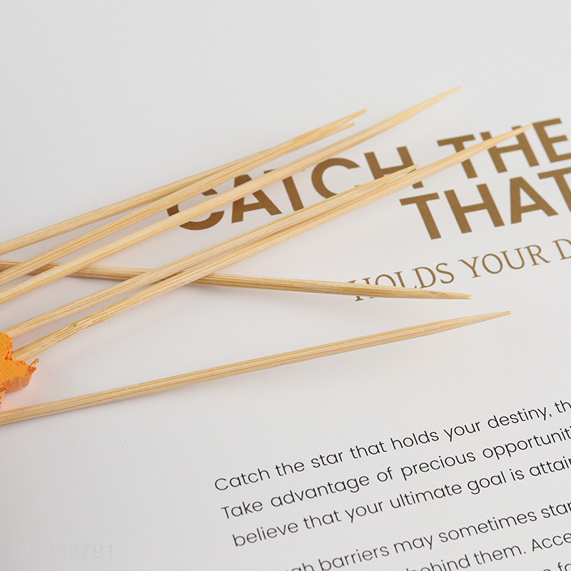 Top products tabletop decoration bamboo fruit picks