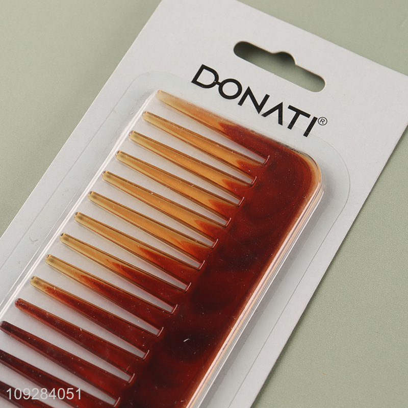 Low price wide teeth hair comb hair brush for sale