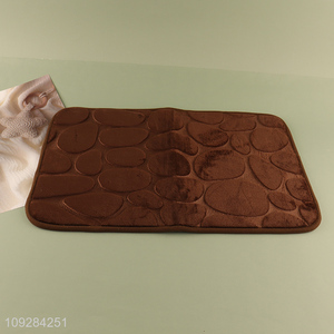 Latest products rectangle anti-slip floor mat door mat