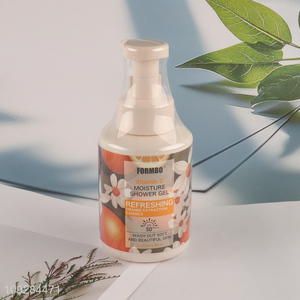 Hot products orange vitamin c moisture shower gel