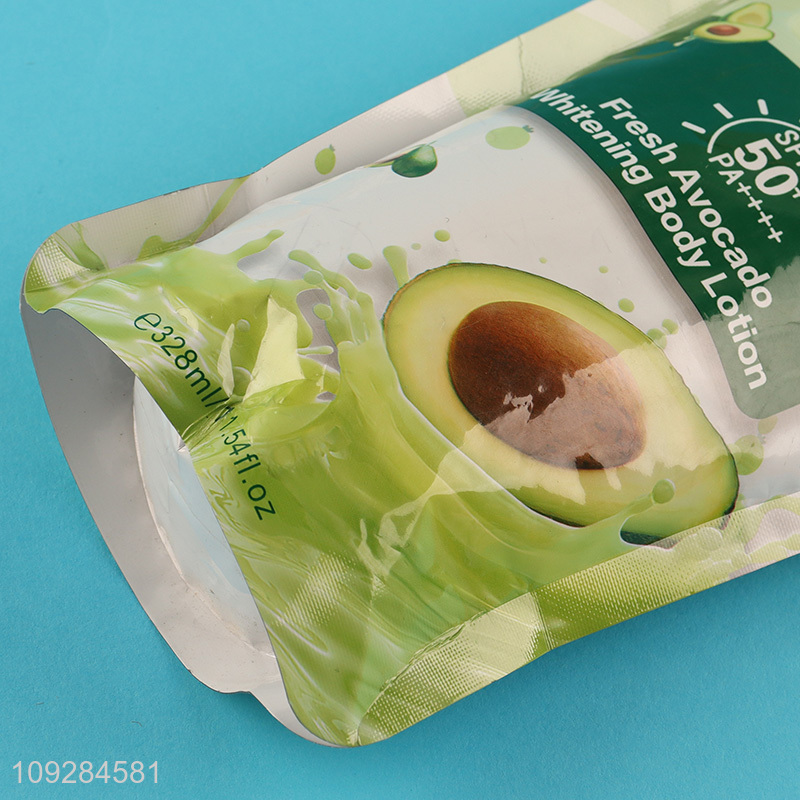 Hot items fresh avocado whitening body lotion for summer