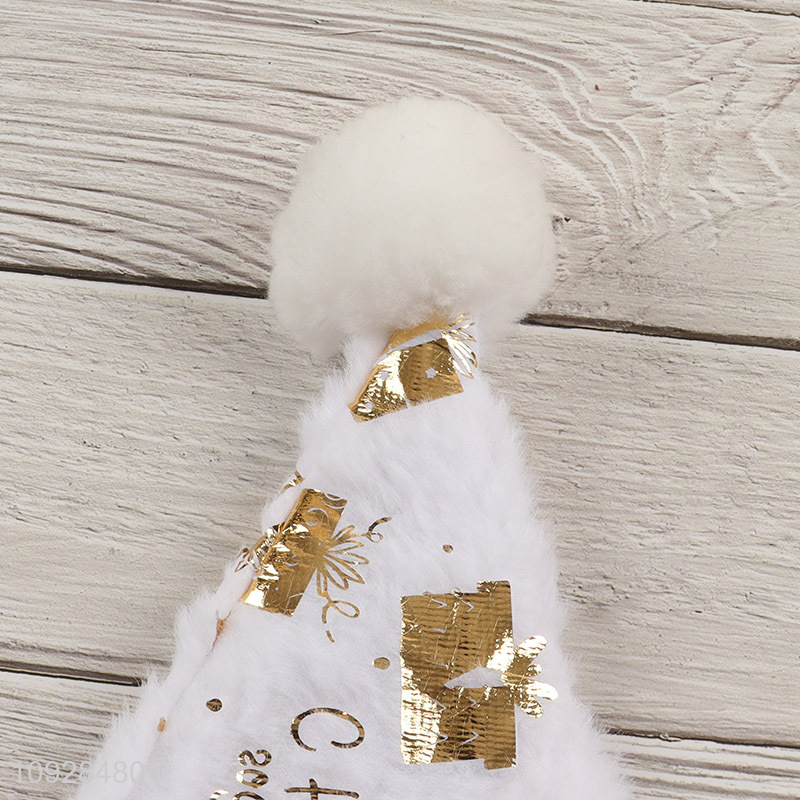 China supplier snowflakes christmas hat Santa hat for sale