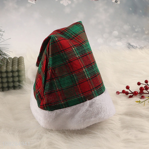 Online wholesale polyester christmas hat Santa hat