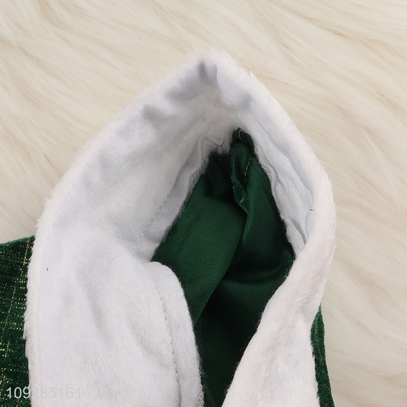 Low price plush christmas hat Santa hat for party supplies