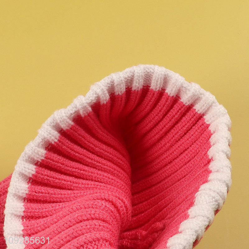 Top selling warm knitted hat beanies hat wholesale