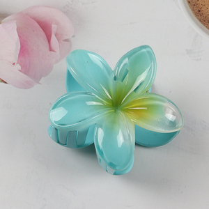Good selling flower shape hair claw clips hair accessories