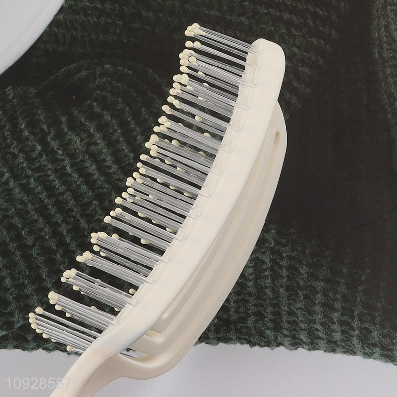 Factory price wide teeth massage hair comb hair brush