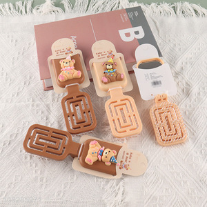 Yiwu market rectangle massage hair comb hair brush