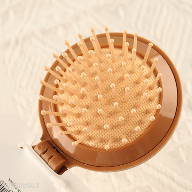 Yiwu market folding air cushion hair comb hair brush