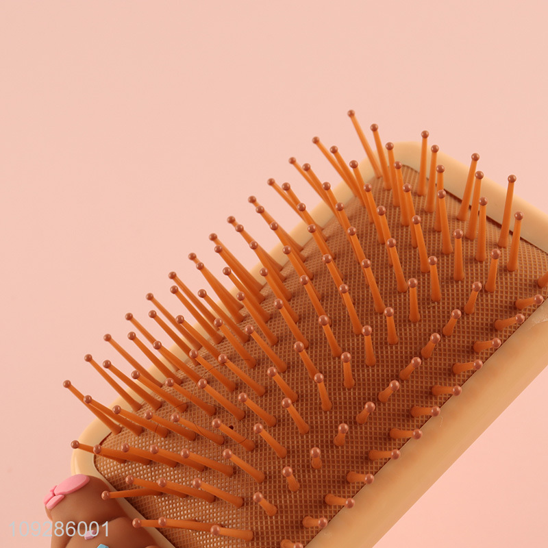 Good price rectangle hair comb hair brush with air cushion