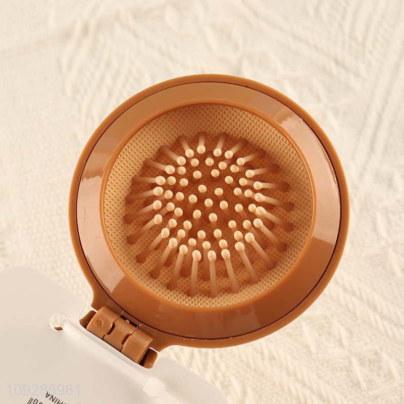 Yiwu market folding air cushion hair comb hair brush