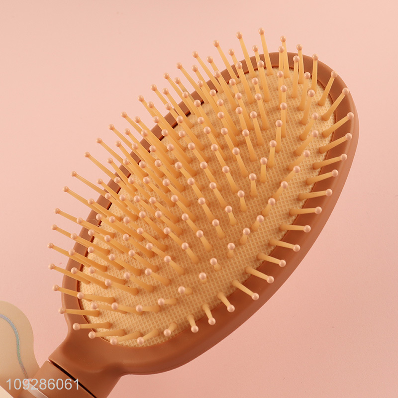 Low price wide teeth massage hair comb hair brush