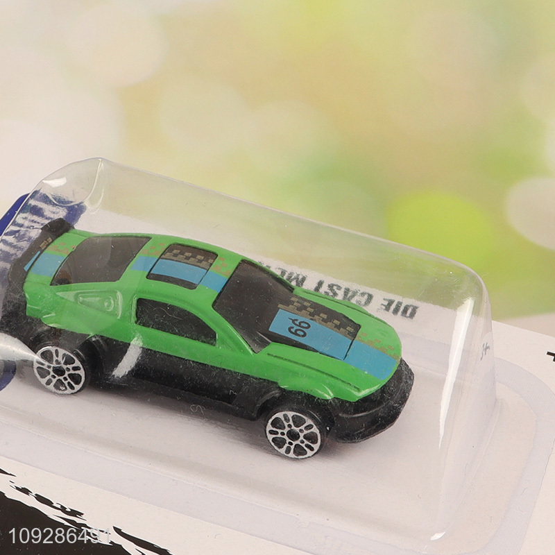 Good selling funny iecast model car sliding toys for kids