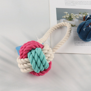 New product pet chew toys teething toys cotton rope toys