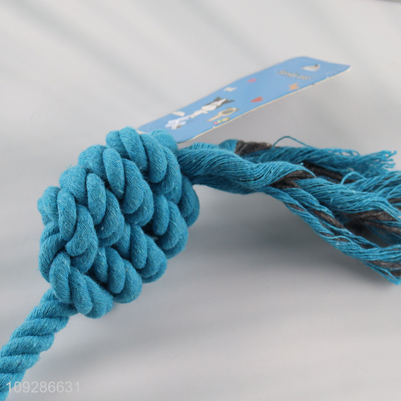 Good quality pet chew toys teething toys cotton rope toys