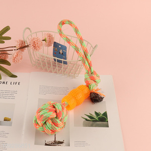 Yiwu market bite-resistant pet chew toys teething toys