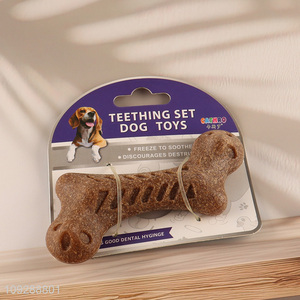 New arrival bone shape pet chew toys teething toys